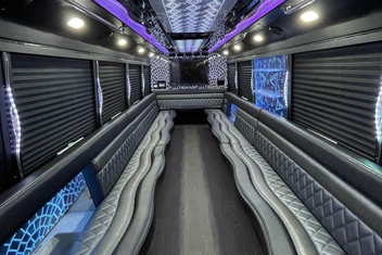 Durham Party Bus Interior