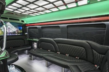 Durham Sprinter Party Bus Interior